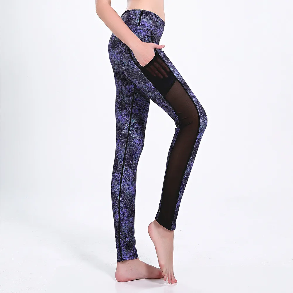 Buy Sexy Patchwork Women Leggings Casual Mesh Hip Hop