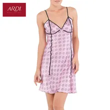 Женская шелковая сорочка новая коллекция пижамы R1256-42