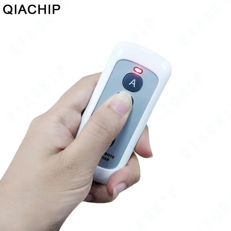 

QIACHIP Universal Wireless 433MHz Remote Control Switch 4 CH EV1527 Code RF Transmitter Key For Smart Home Garage Door Opener