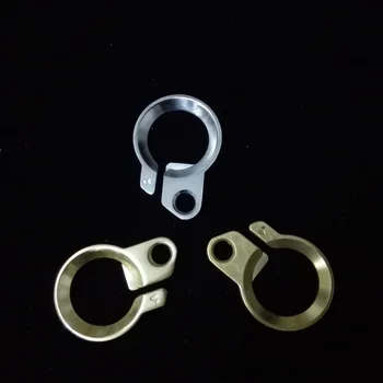 

Creative Brass Bottle Opener Key buckle Pure copper Keychain belt lock key storage sharp