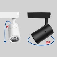 Новинка! 7 Вт светодиодный Трековый светильник для магазина и торговый центр коммерческие COB Трековый светильник AC220V точечное освещение