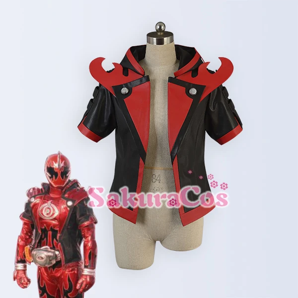 Аниме! Костюм для косплея Kamen Rider Takeru Tenkuji Toucon Musashi Damashii|Костюмы аниме| |