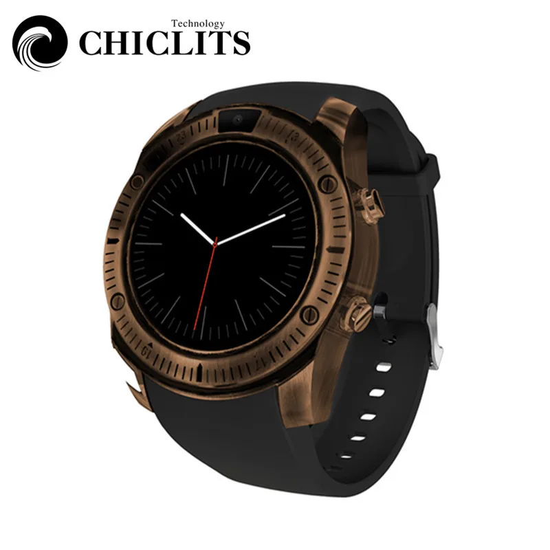 Ретро Смарт часы с камерой Bluetooth Smartwatch SIM TF слот для карты фитнес трекер