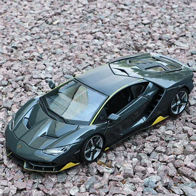 

Die-cast 1:18 Alloy Car Models Children Vehicle Toys Collectible mkd3 Rambo Contenario LP770-4 Sports Cars Anniversary Edition