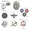 Viking Symbols strength pin and weapons that symbolize Representing history and culture brooch of honor for friend gift ► Photo 2/6