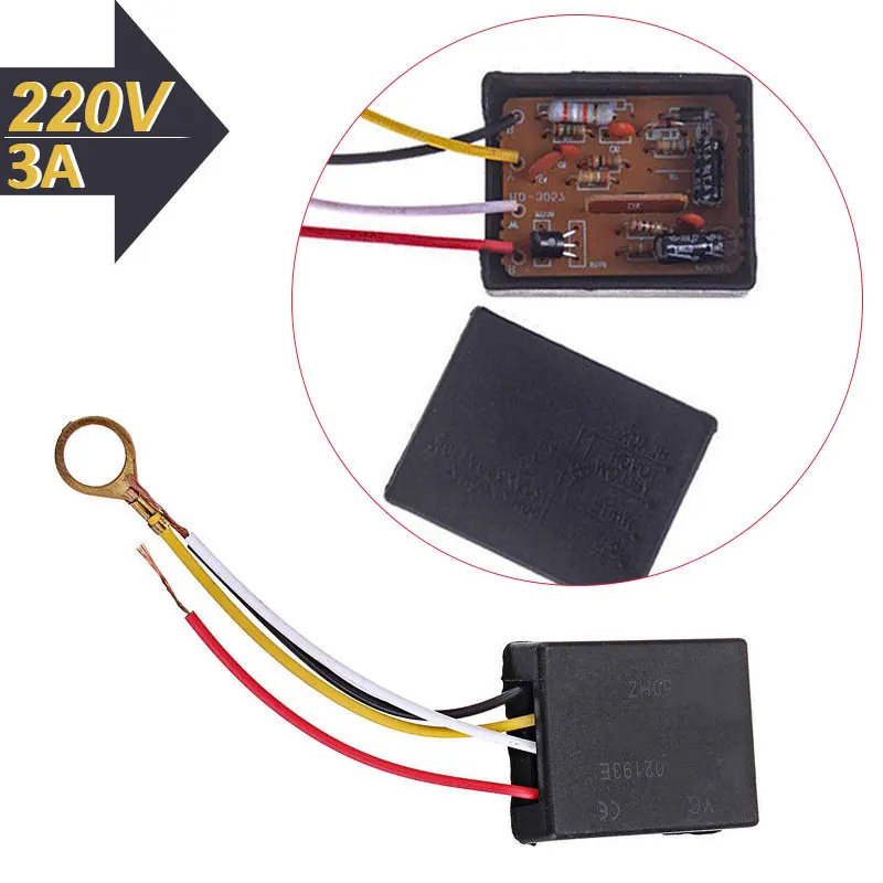 

LED Dimmer Sensor Switch 25-100W Home Touch Light Switch 3 Way Control Desk Panel Lamp Sensor Dimmer For Bulbs AC 220V