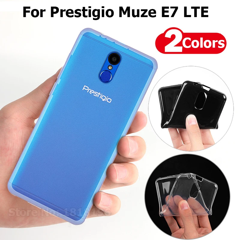 Оригинальный Мягкий силиконовый чехол для Prestigio MUZE E7 LTE PSP7512DUO 2 цвета телефона Muze
