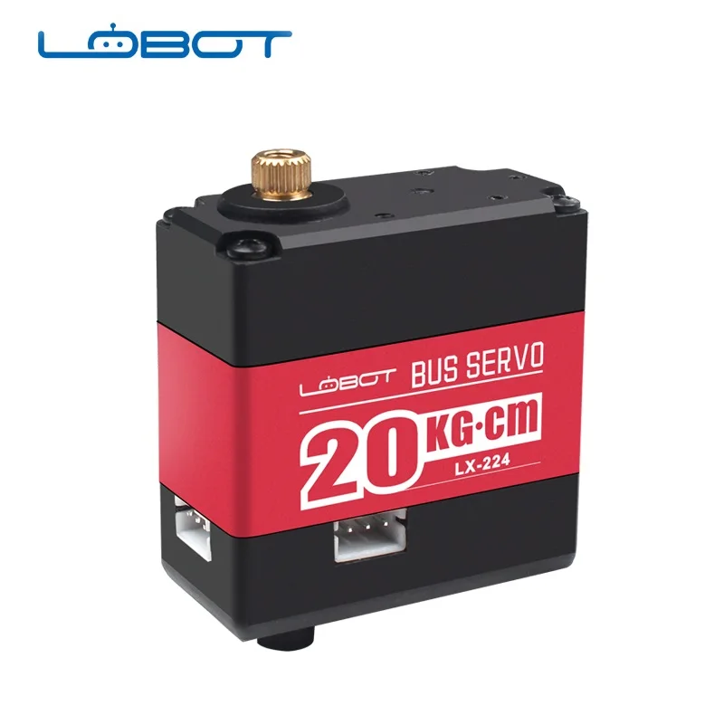 

High Quality LOBOT LX-224 Bus Serial Servo 20KG Date Feedback Metal Gear Digital Servo For RC Robot Spare Parts Accessories