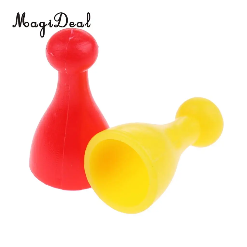 16 Pieces Plastic Chess Pawn Pieces Board Card Game Table Game Halma Parts Accessories Novelty Children Kids Toys