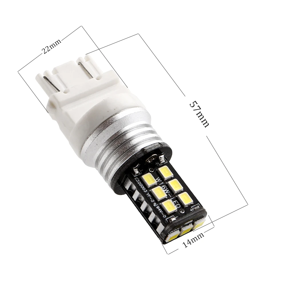 2X T25 3156 P27W 3157 P27/5 Вт 2835 15 SMD 15 светодиодный canbus лампы белого янтаря Красный 12 В 24 В светодиодный Нет Ошибка сигнала Парковка лампы светодиодный свет