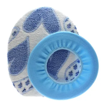 

2Pcs/Set Washable Soft Lid Top Cover+O Ring Mat Bathroom Warmer Toilet Seat Pad Coffee