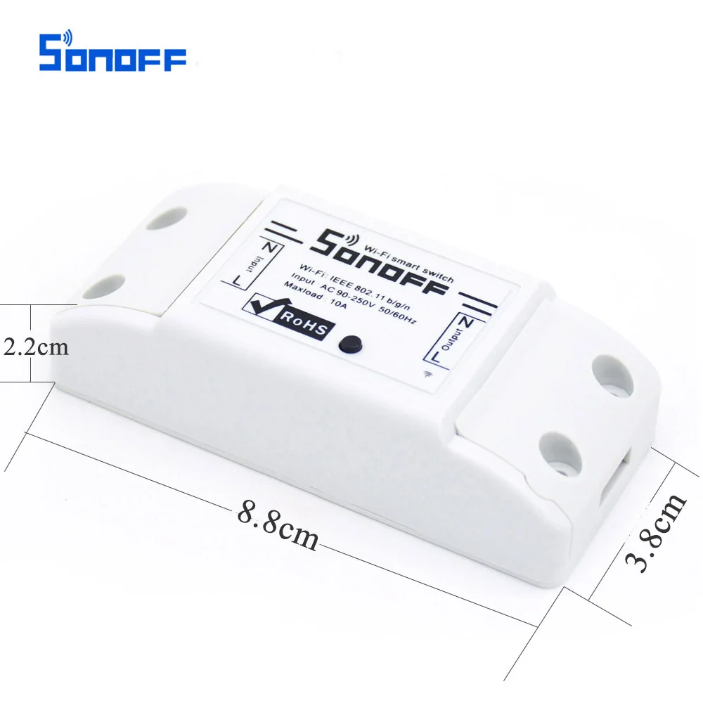 3 шт. sonoff одноцветное Беспроводной Wi Fi переключатель дистанционного Управление
