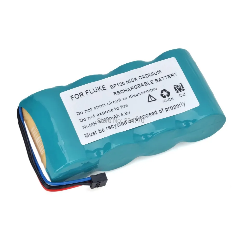 

Replacement For Fluke ScopeMeters 123,43B,123,123S,BP120,BP123,BP123S Power Quality Analyze Battery