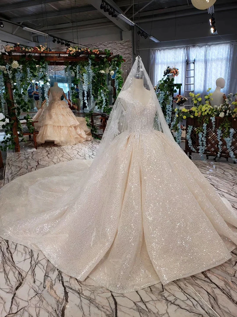 HTL419 summer wedding dresses boho v-neck sleeveless shawl lace up v-back beach bridal dress gown vestido de noiva princesa (8)