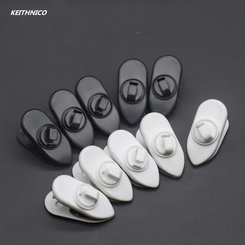 15Pcs Earphone Cable Collar Clip Nip Clamp Holder Mount Headphone Wire Cord Lapel | Электроника