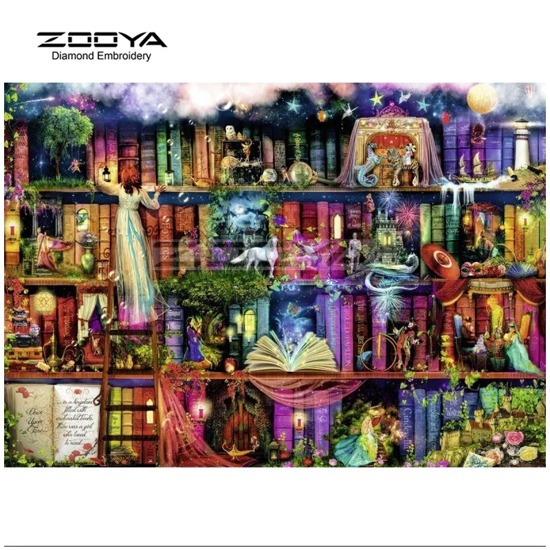 

Needlework Diy Diamond Painting Colorful World Handwork Diamond Embroidery Full Square Diamond Mosaic Decorative BJ287