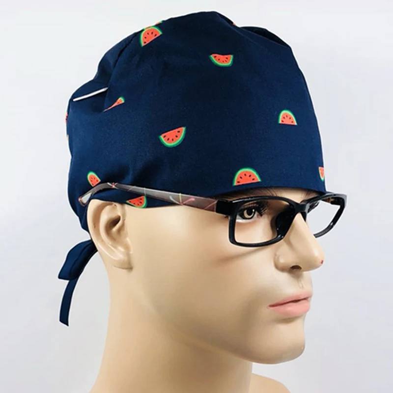 sanxiaxin Medical Scrub Surgical Nurse Cap New Pet Doctor Hat Hospital Doctor Surgery Hat Dentist Veterinary Medical Accessories - Цвет: hat