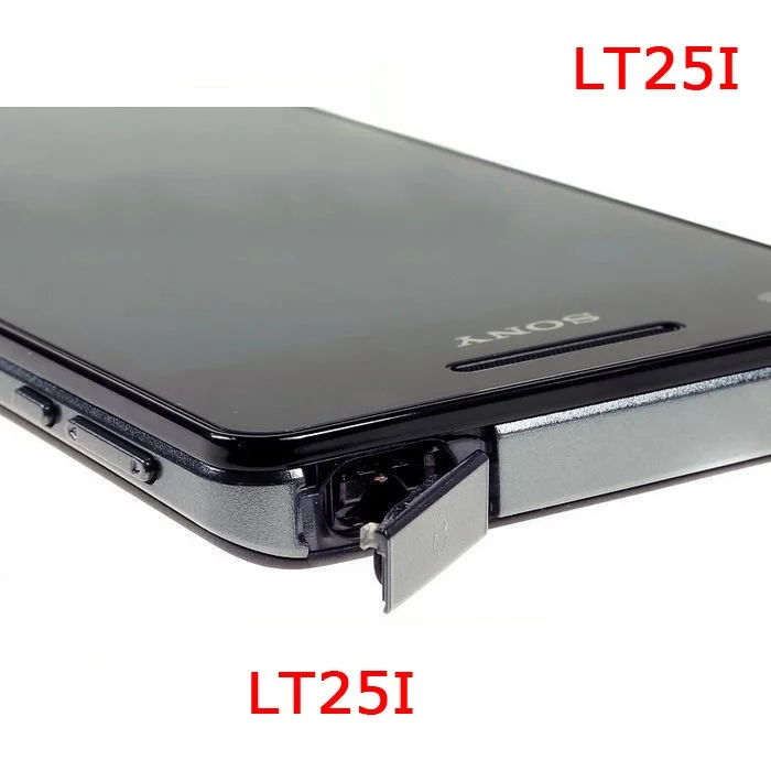 usb зарядный порт Пылезащитная заглушка+ Micro SD и sim-карты разъем порт слот крышка для sony Xperia V LT25i lt25 пыли водонепроницаемый