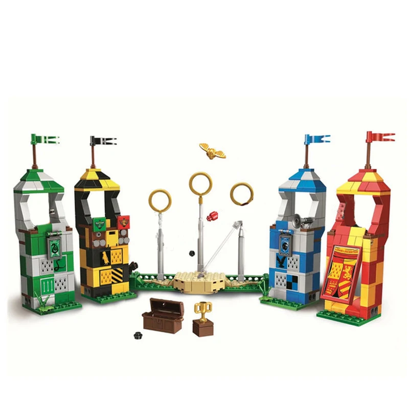 Online Nueva película Harri Compatible con legotely Harry 75956 bloques de construcción juguetes niños regalos de navidad