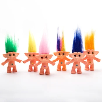 F2 Trolls Doll 10cm Troll Leprocauns Dam dolls Kids Cute high-quality Toys Gifts военные игрушки для детей dam toys dam 78018 1 6 fsb