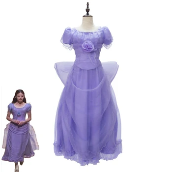 

2018 The Nutcracker and the Four Realms Clara Cosplay Costume Girls Cute Cosplay Purple Dress Women Halloween Carnival Costumes