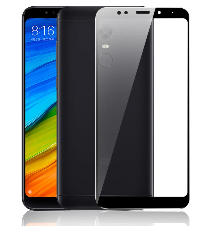 Закаленное стекло MAKAVO 2.5D с полным покрытием для Xiaomi Redmi 5 защитная пленка на экран