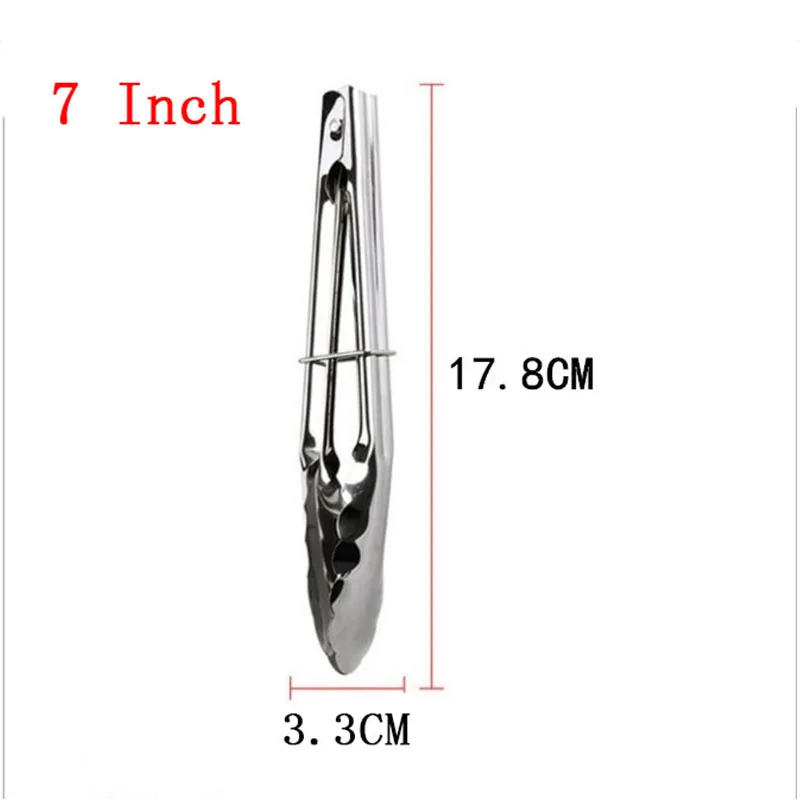 Stainless Steel BBQ Barbecue Accessories Bread Food Clip Kitchen Cooking Tools Charbon De Bois Grill Outdoor Camping Picnic (10)