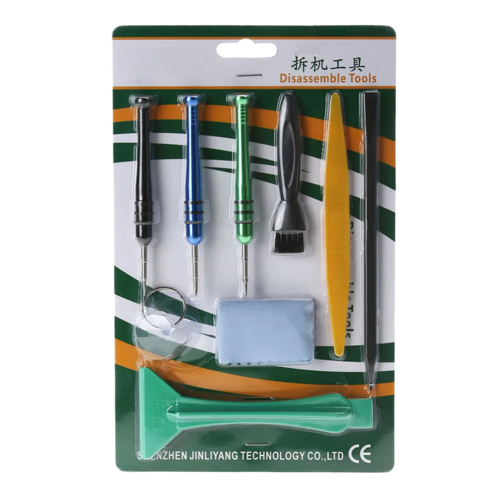  9 in 1 Handy Zerlegen Reparatur Tools Kit Öffnung Werkzeug Schraubendreher-set Für iPhone Apple Han