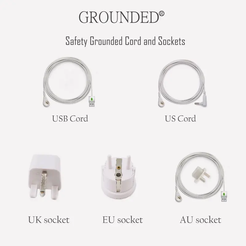 Grounded Pillow cases for kids 35*55CM with the grounding cord  Reconnection To the Earth For Health