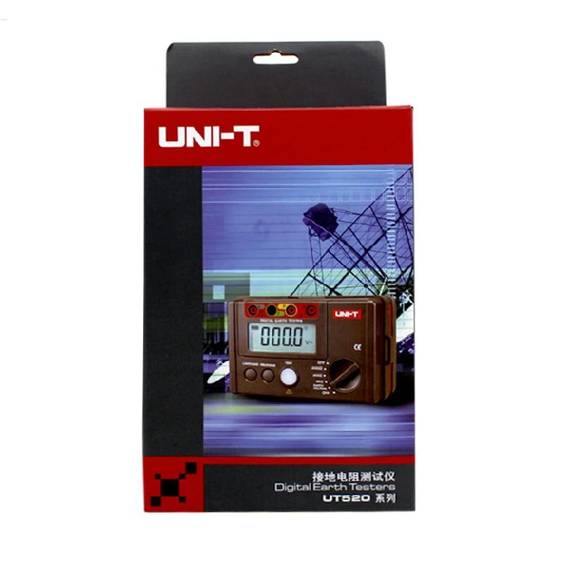 UNI T UT522 цифровой измеритель сопротивления заземления AC Измеритель изоляции|ground