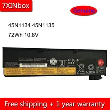7XINbox 72Wh 10.8V 45N1134 45N1135 Bateria Do Portátil Para Lenovo ThinkPad X240S X250 X260 X270 T440S T450 T460P T550 T560 W550 68 +