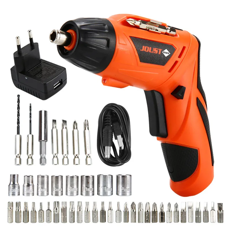 4.2V USB Electric Screwdriver Multifunction Rechargeable Torque Adjustment Lithium Portable Hand Drill  Screwdriver Suit Tools (1)