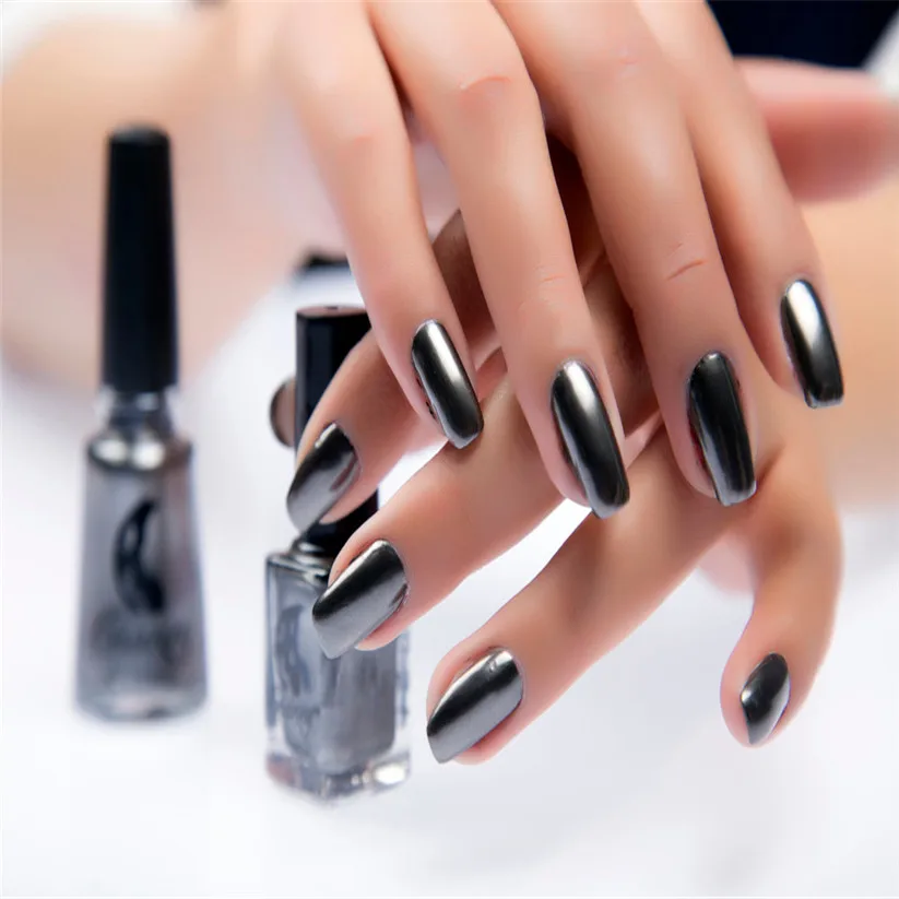 

LULAA Mirror Nail Polish Plating Silver Paste Metal Color Stainless Steel td0209 dropship
