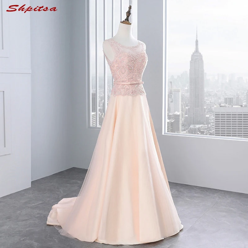 Roze Kant Moeder van de Bruid Jurken voor Bruiloften Avondjurken Een Lijn Kralen Elegante Formele Godmother Bruidegom Lange Jurken Roze Kant Moeder van de Bruid Jurken voor Bruiloften Avondjurken Een Lijn Kralen Elegante Formele Godmother Bruidegom Lange Jurken