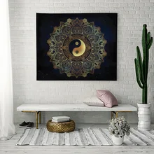 Mandala Polyester Square Tapestry Wall Hanging Carpet Throw Yoga Mat for Home Bedroom Decoration Mandala Polyester Square Tapestry Wall Hanging Carpet Throw Yoga Mat for Home Bedroom Decoration