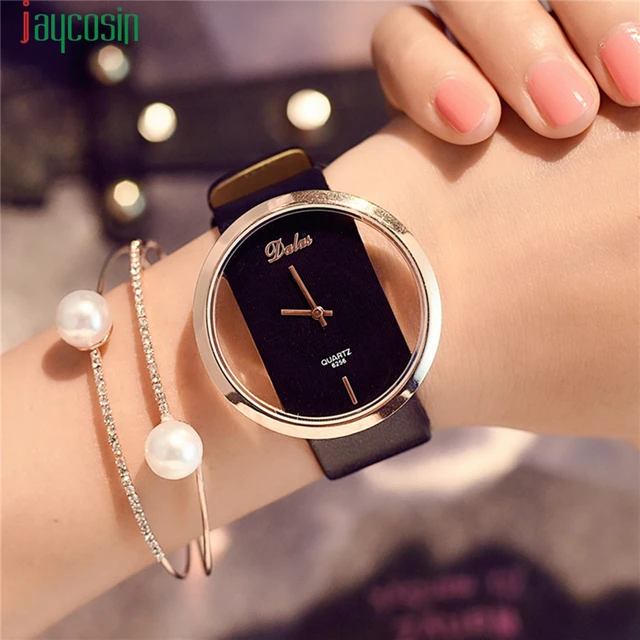 Watch Women Brand Luxury Fashion Quartz Unique Stylish Hollow Skeleton Watch Lea Watch Women Brand Luxury Fashion Quartz Unique Stylish Hollow Skeleton Watch Lea