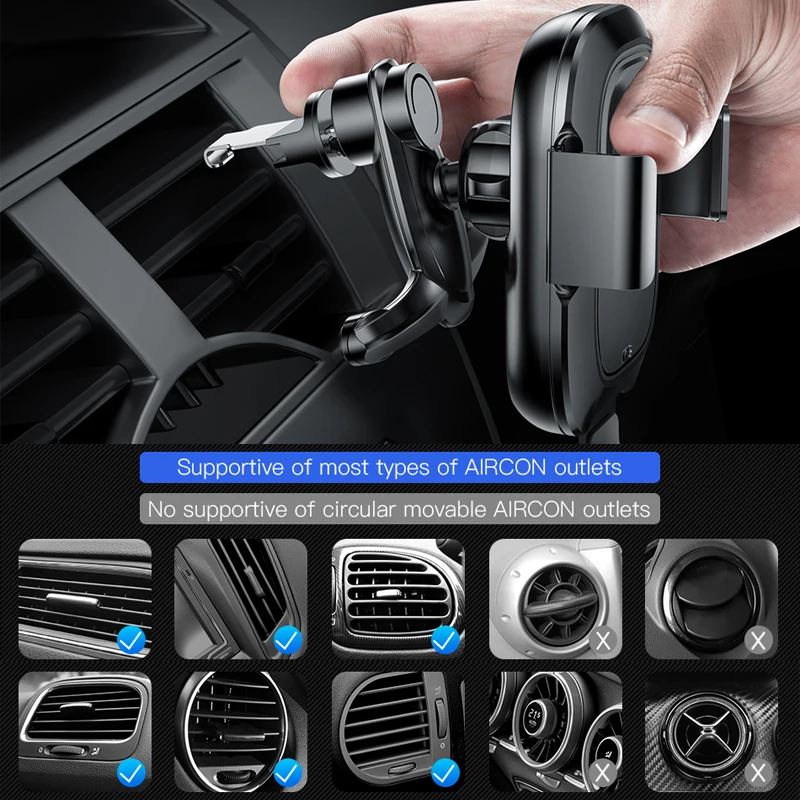 TOKOHANSUN Intelligent Sensor Car Phone Holder for