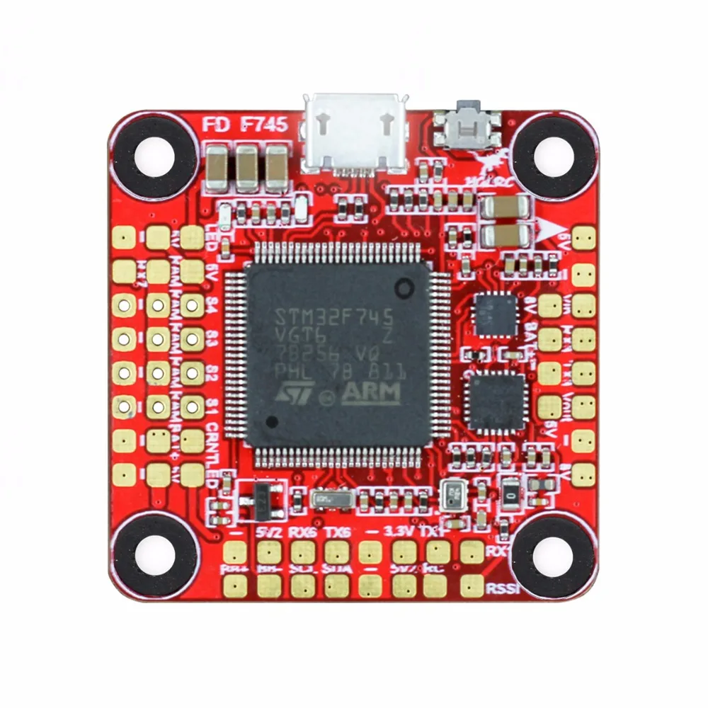 

HGLRC Forward F7 Dual Gyro 3-6S Flight Controller STM32F745 OSD w/ 5V/3A 8V/1.5A BEC for DIY FPV Racing Drone Quadcopter