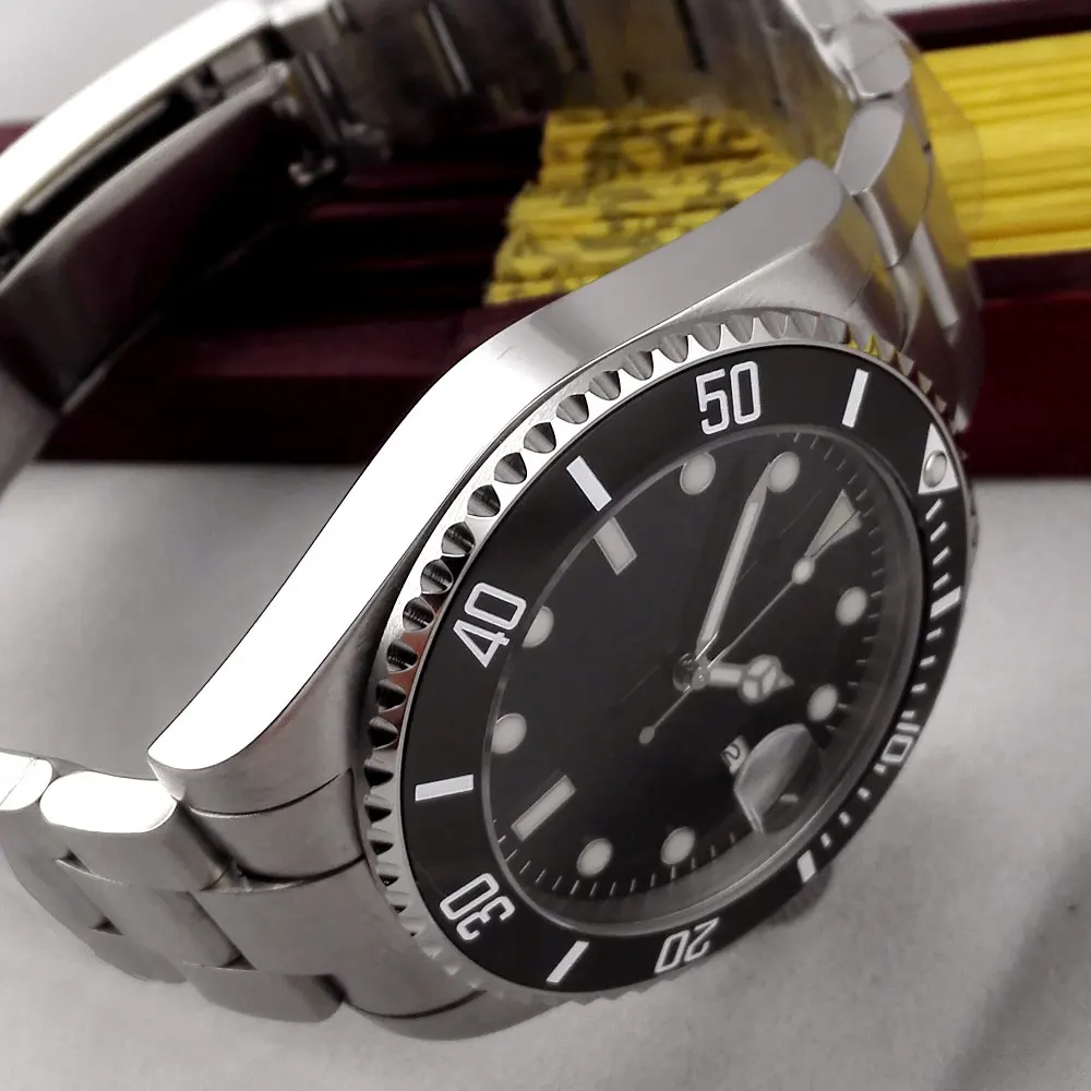 Часы мужские механические с автоматическим механизмом 43 мм|watch 43mm|watch brandwatch brand men |