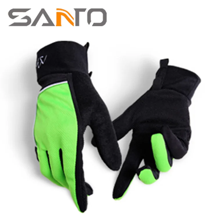 SANTO Outdoor Sports cycling Riding Thin Gloves Rubber Non slip
