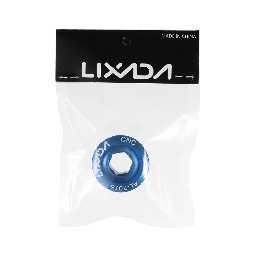 Lixada 1 шт. M18/M20 велосипед MTB Кривошип горного велосипеда болт с полой фиксацией