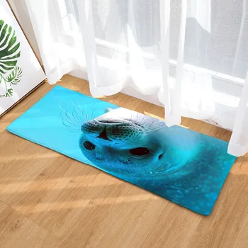 

Hot Sale 3D Printed Animal Seals Doormat Anti-slip Water Absorption Floor Mat for Bed Room Carpet Kitchen Mat Beautiful Door Mat