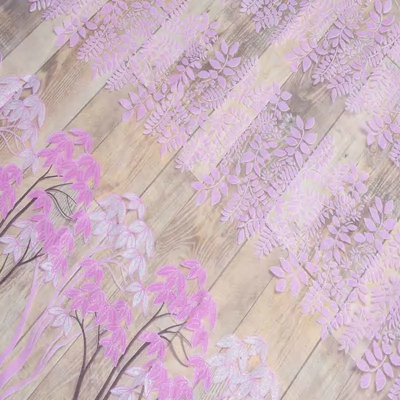 Maple-Flower-Voile-Curtains89