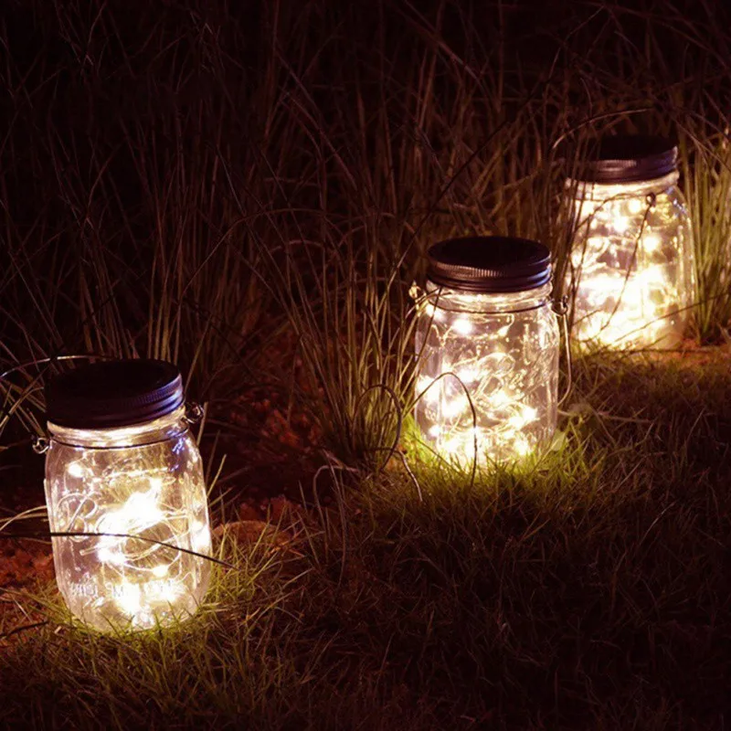 LED Fairy светильник строка для стеклянная банка с завинчивающейся крышкой