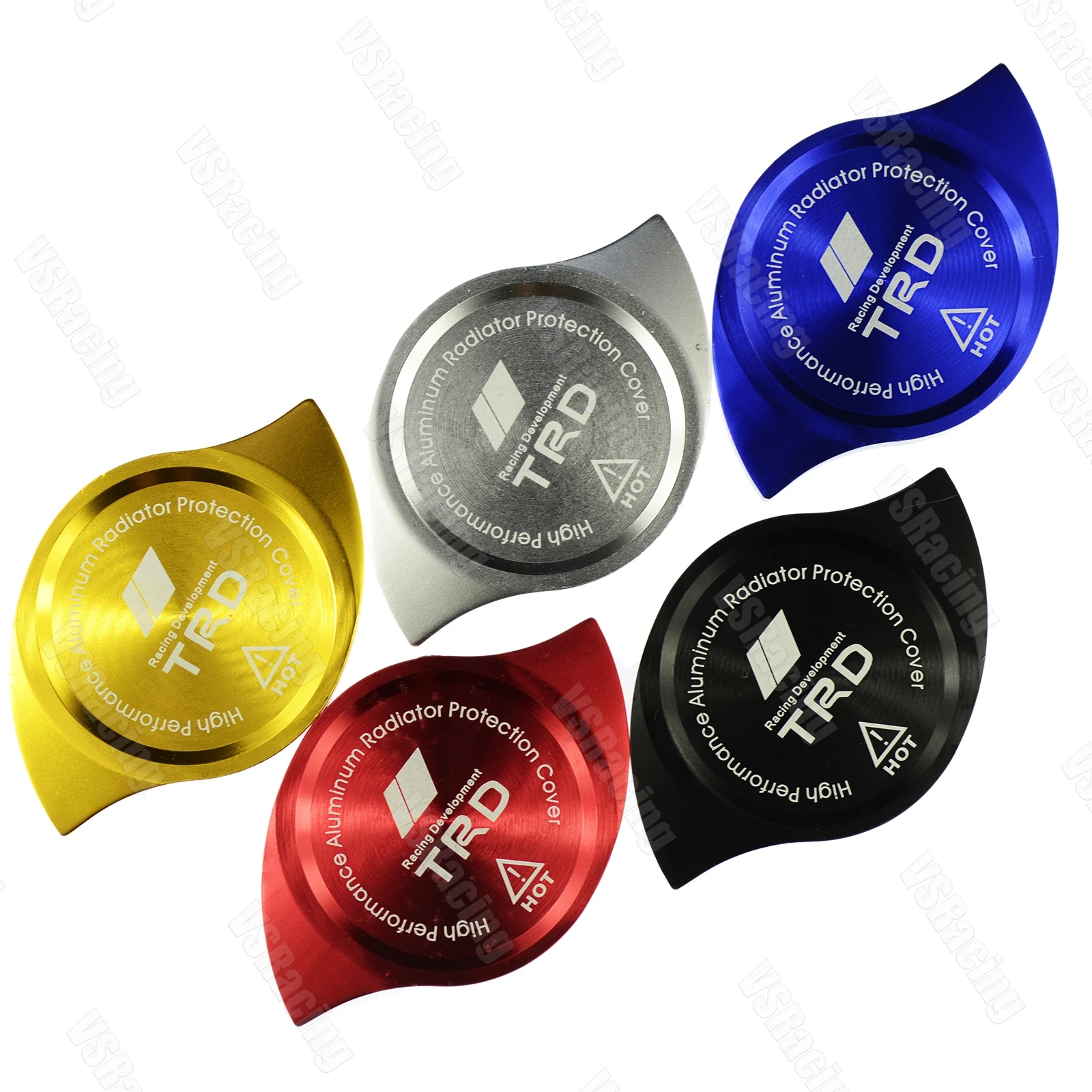 Universal TRD Racing Radiator Cap Cover For Toyota Cars 5 Colors EVO