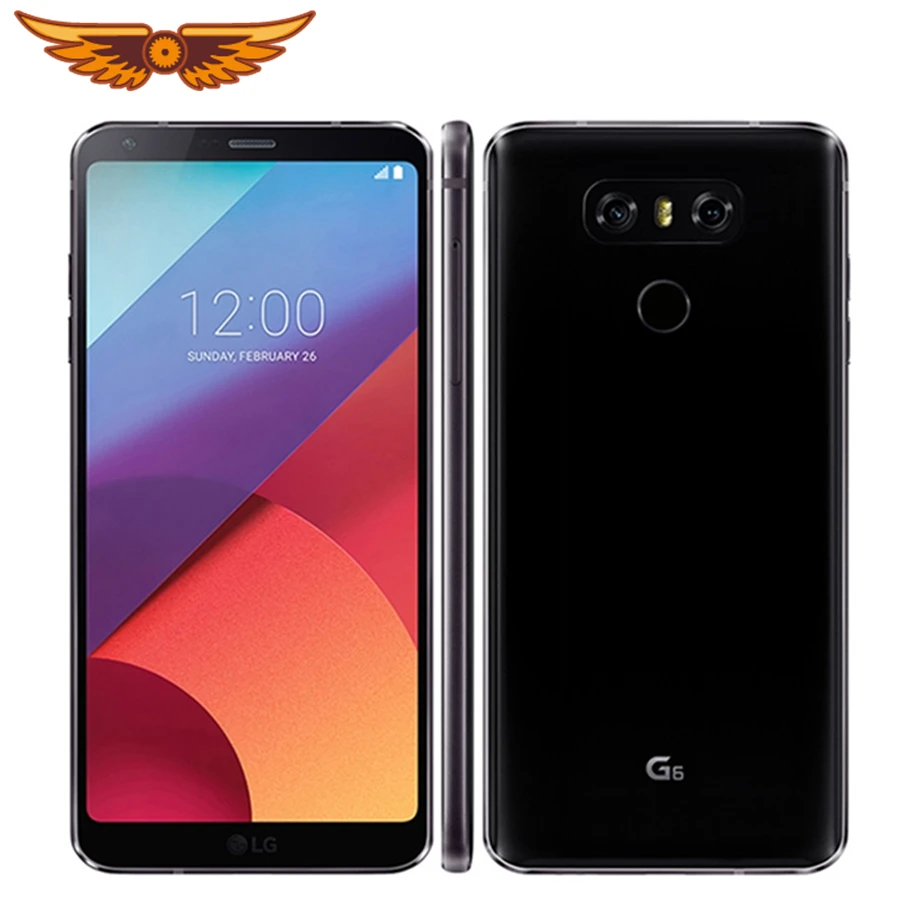 Original LG G6 H871/H872/VS988 Snapdragon 821 Dual Rear Camera 5.7 Inches 4GB RAM 32GB ROM 13.0MP LTE 4G Refurbished Cellphone