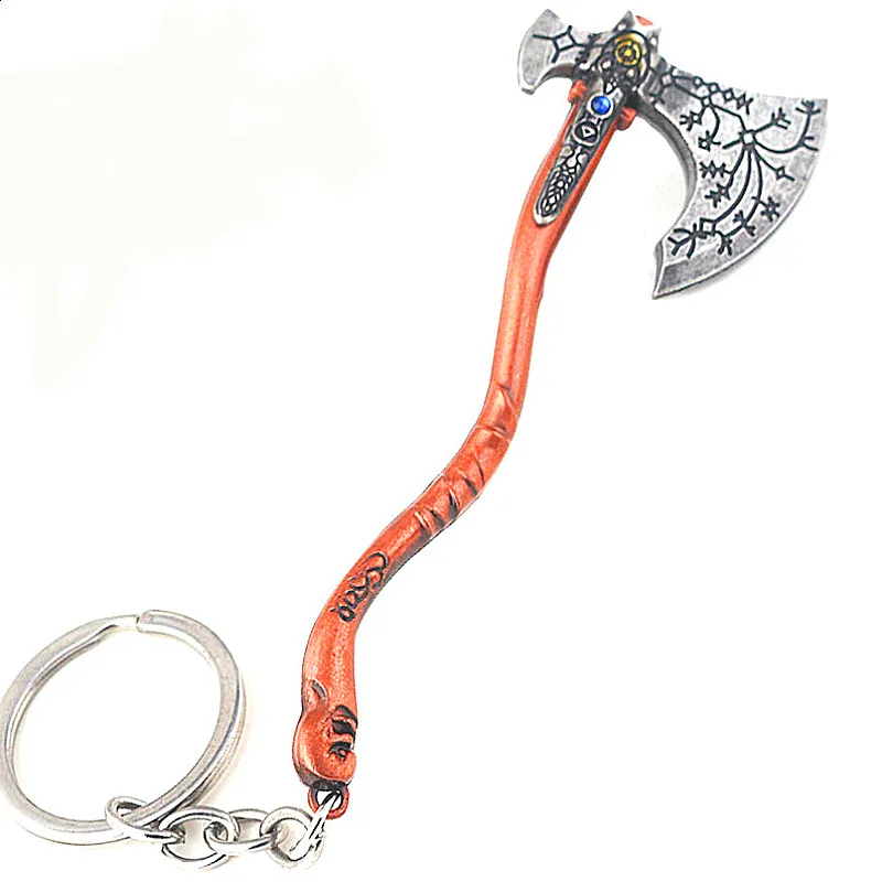 Rongji jewelry God of War 4 Kratos брелок в виде меча Pure ручная сборка подвеска ювелирные