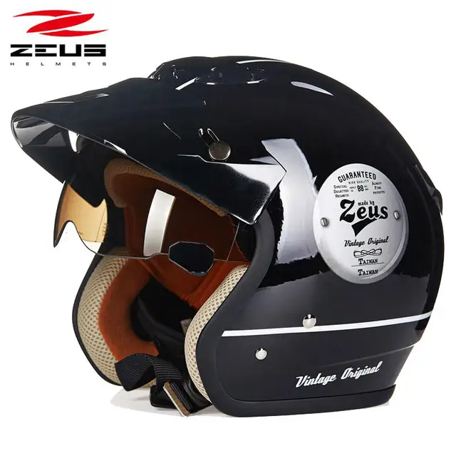 Buy ZEUS 381C harley vintage motorcycle helmet with