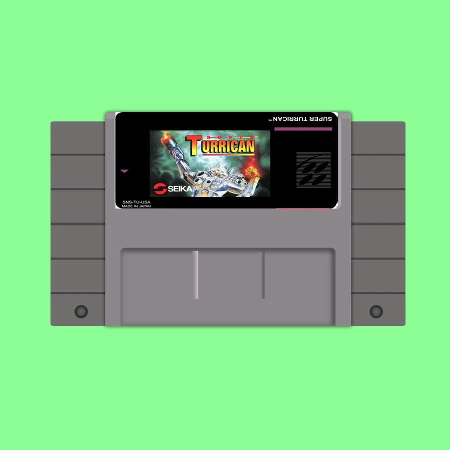 

New arrival 16bit super game card Super Turrican