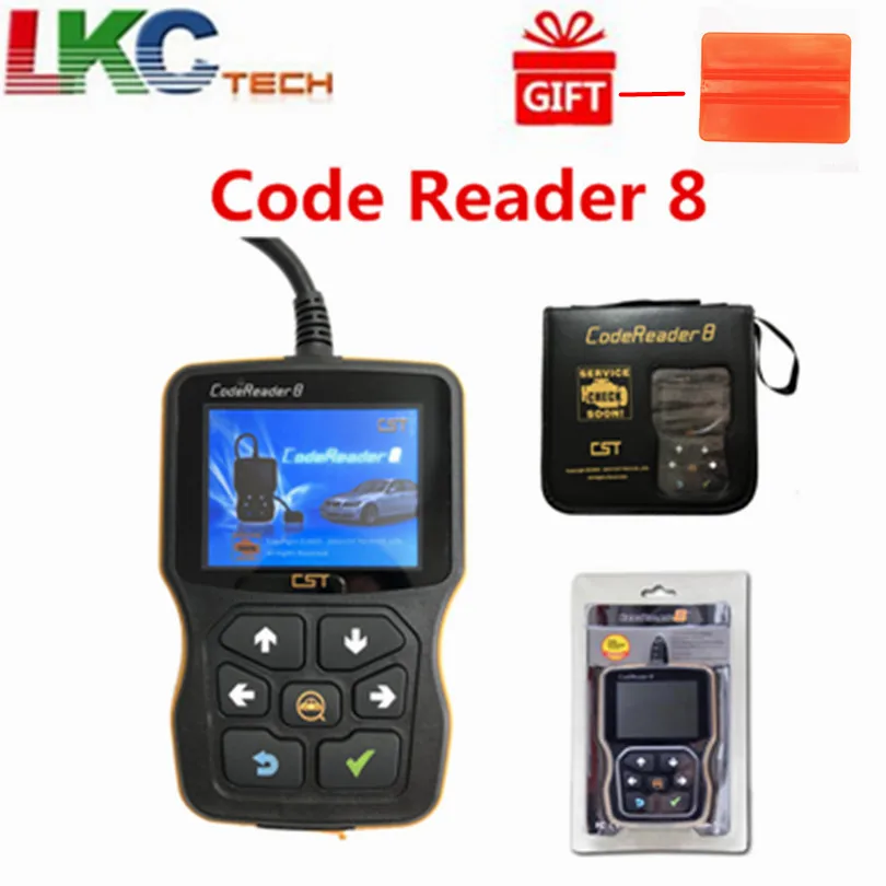 Новое поступление товара reader 8 CR800 OBDII EOBD CANBUS диагностический сканер Code Reader 8 для мультибрендовый Автомобили